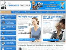 Tablet Screenshot of computerdoctors.net